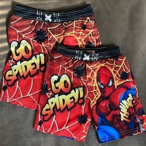 Bundle 18m and 24m Spider-Man swim trunks